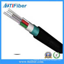 48 núcleo GYTS cabo de fibra óptica com aço tipo blindado para aplicação ao ar livre